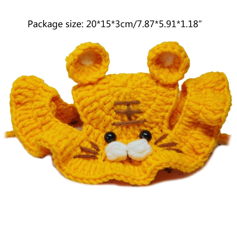 Zimska kapa Elastična slatka profinjena kapa za kućne ljubimce Psići Mačići Pletena kapa Rekviziti za foto snimanje za zabave Dekoracija Dropshipping