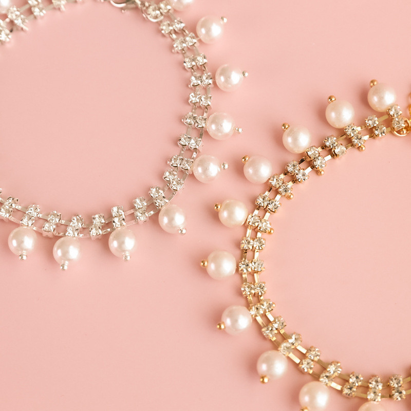 Luksuzna biserna ogrlica za pse Nakit Zlatni/srebrni lanac Ogrlica za pse s dijamantima Podesiva za male srednje pse Mačke Dodaci za kućne ljubimce