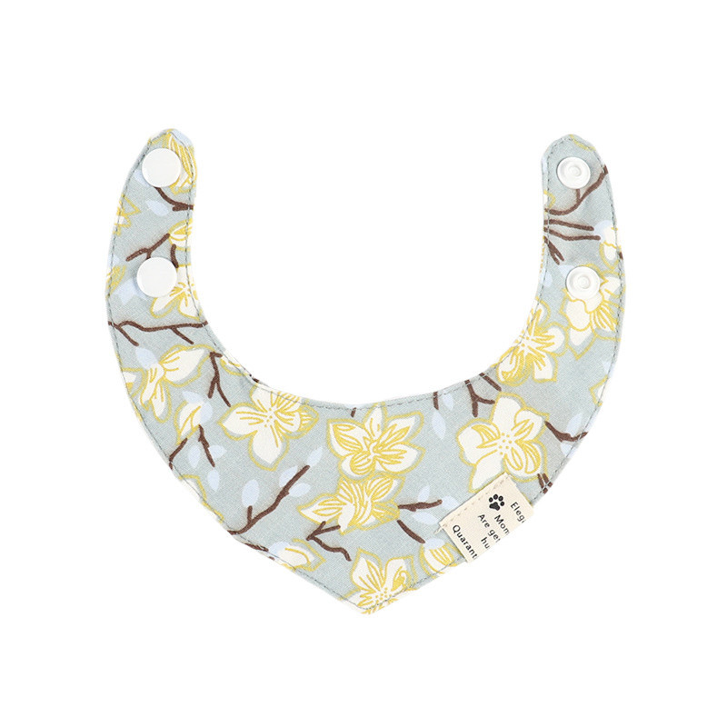 Lemmikkassi süljerätik Koera kaelarihm rinnatükk Väike koeralill Ühekihiline trükitud kolmnurk sall Lemmikloomade rõivad Aksessuaarid Tooted