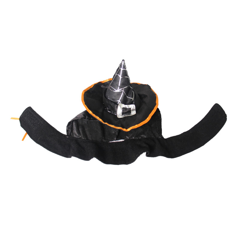 Noć vještica Šešir za kućne ljubimce Mače Hallowmas Pokrivalo za glavu Pas Čarobnjak Pokrivalo za glavu Mačka Čarobna kapa Psić Slatki odjevni pribor za Dan svih svetih