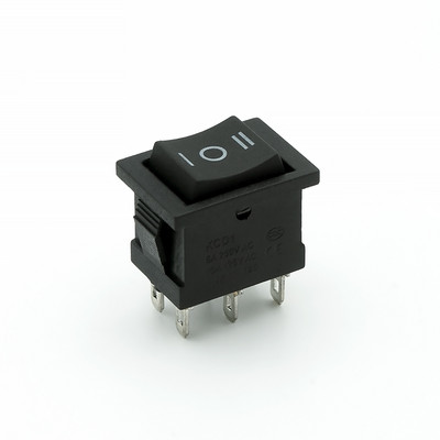 5 TK KCD1 klahvlüliti valgusega 3kontaktiline 4kontaktiline 6pin 6A/250V 10A/125VAC Punane Sinine Roheline Kollane Kaheastmeline kolmeastmeline toitelüliti