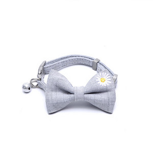 Ogrlica za kućne ljubimce Jednobojna ogrlica za mačke s mašnama i zvonom Oprema za kućne ljubimce Oprema za mačke Dodaci za mačiće Dodaci za pse za male pse