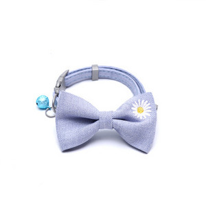 Ogrlica za kućne ljubimce Jednobojna ogrlica za mačke s mašnama i zvonom Oprema za kućne ljubimce Oprema za mačke Dodaci za mačiće Dodaci za pse za male pse