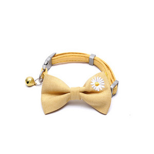 Ogrlica za kućne ljubimce Jednobojna ogrlica za mačke s mašnama i zvonom Oprema za kućne ljubimce Oprema za mačke Dodaci za mačiće Dodaci za pse za male pse