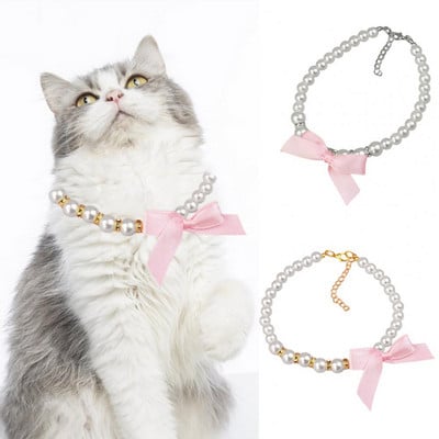 Tartós kutya hercegnő nyaklánc macska ékszer nyakörv felszerelés kutya nyakörv műanyag dekoráció
