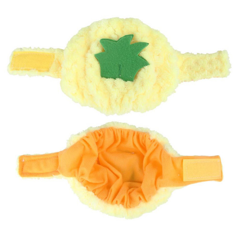 HiMISS Lemmikloomade mütsikleit Multifilm Ananassist peakate kassidele Teddy Dogs Cosplay