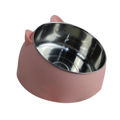 Automātiskā apsilde Dog Bowl Travel Pet Sausās barības bļodas kaķiem Suņiem Rozā suņu bļodas āra dzeramā ūdens bļoda 110v-220v