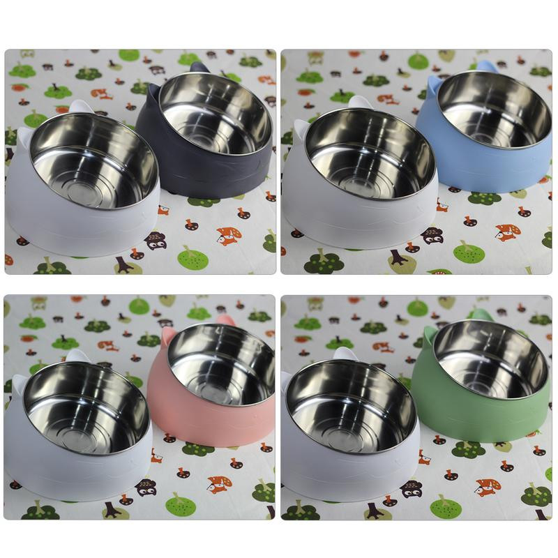 Automātiskā apsilde Dog Bowl Travel Pet Sausās barības bļodas kaķiem Suņiem Rozā suņu bļodas āra dzeramā ūdens bļoda 110v-220v