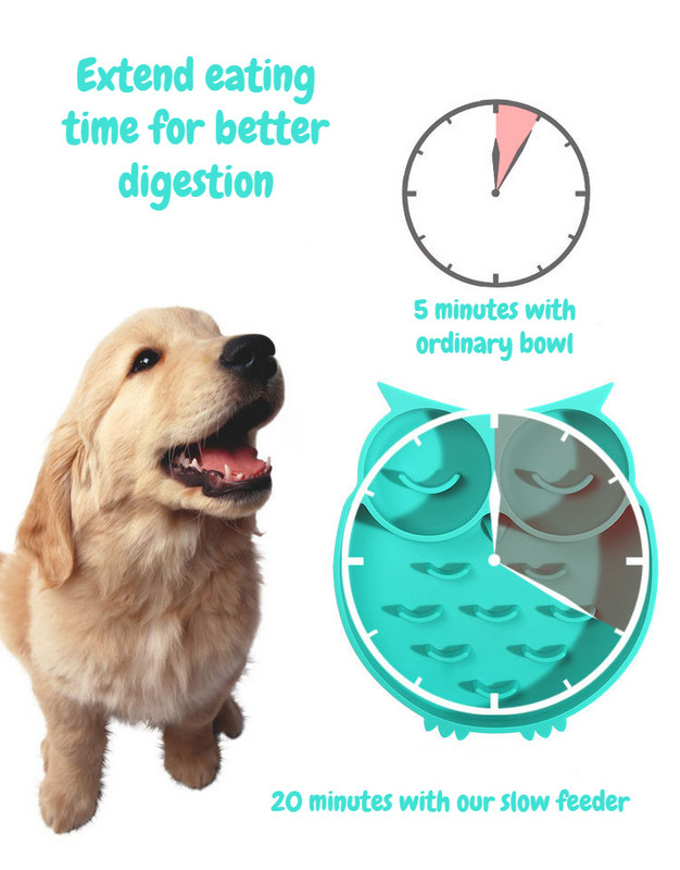 Jinbide zdjela za pse spora hranilica izrađena od silikonske podloge za lizanje prilagođene hrani Dodaci za pse pribor za kućne ljubimce Comedero Perro Mascotas Neklizajuće