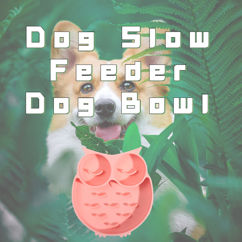 Jinbide zdjela za pse spora hranilica izrađena od silikonske podloge za lizanje prilagođene hrani Dodaci za pse pribor za kućne ljubimce Comedero Perro Mascotas Neklizajuće