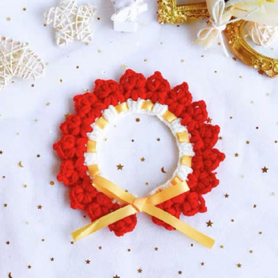 Kaķu kaklasiksna Mājas rokasgrāmata Jaunais gads Krāsainas siekalu dvieļu kaklasiksnas Kaķēns Suns Tedijs Mazie suņi Aušana Mascotas Navidad новый год