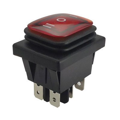 4/6 kontaktiga veekindel paadi klahvlüliti SISSE/VÄLJA KCD4 klahvlülititele autode autopaadi kodumasinatele