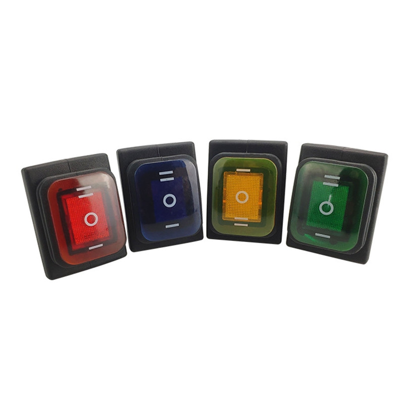 4/6 kontaktiga veekindel paadi klahvlüliti SISSE/VÄLJA KCD4 klahvlülititele autode autopaadi kodumasinatele