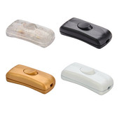 250V 10A Prekidač za stolnu svjetiljku Linijski prekidač Ponovo spojiv srednji prekidač DIY Priključci prekidača za kabel za napajanje