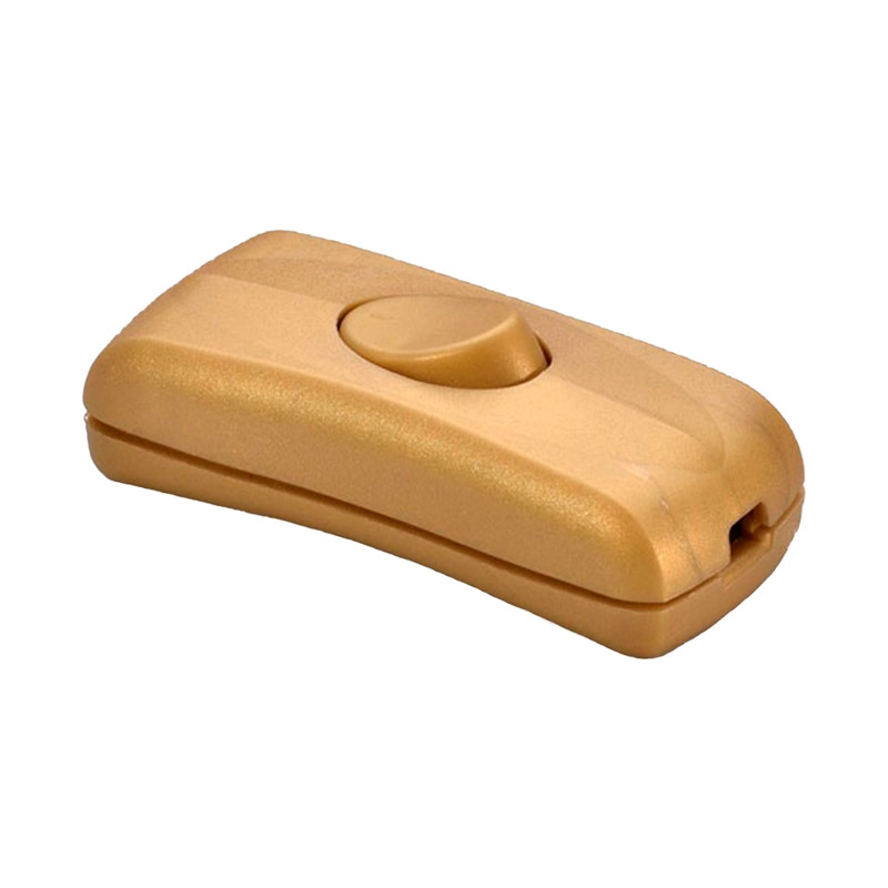 250V 10A Prekidač za stolnu svjetiljku Linijski prekidač Ponovo spojiv srednji prekidač DIY Priključci prekidača za kabel za napajanje