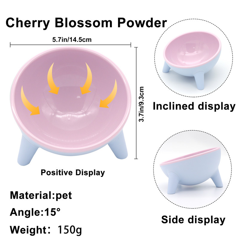 Zdjela za pseću hranu Zdjela za mačju hranu sa stalkom Hranilice štite kralježnicu Zdjela za hranjenje protiv prevrtanja Boca za piće Zdjela za vodu za kućne ljubimce
