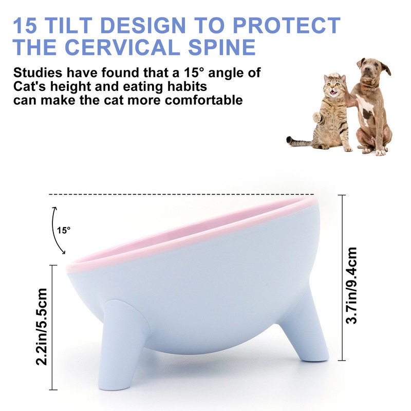 Zdjela za pseću hranu Zdjela za mačju hranu sa stalkom Hranilice štite kralježnicu Zdjela za hranjenje protiv prevrtanja Boca za piće Zdjela za vodu za kućne ljubimce