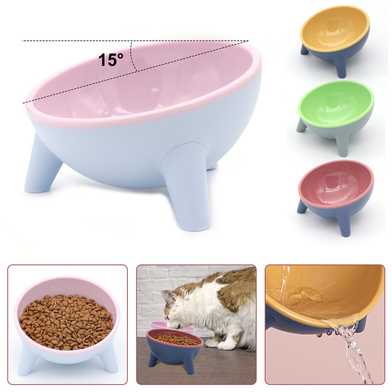 Zdjela za pseću hranu Zdjela za mačju hranu sa stalkom Hranilice štite kralježnicu Zdjela za hranjenje protiv prevrtanja Boca za piće Zdjela za vodu za kućne ljubimce