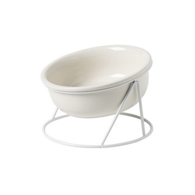 Dvostruka zdjelica za mačke Zdjelica za pse Zdjela za vodu za hranjenje kućnih ljubimaca Keramičke zdjelice za kućne ljubimce Hranilica za mačke Hrana za vodu Pojilica za pse Potrepštine za kućne ljubimce