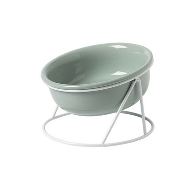 Dvostruka zdjelica za mačke Zdjelica za pse Zdjela za vodu za hranjenje kućnih ljubimaca Keramičke zdjelice za kućne ljubimce Hranilica za mačke Hrana za vodu Pojilica za pse Potrepštine za kućne ljubimce