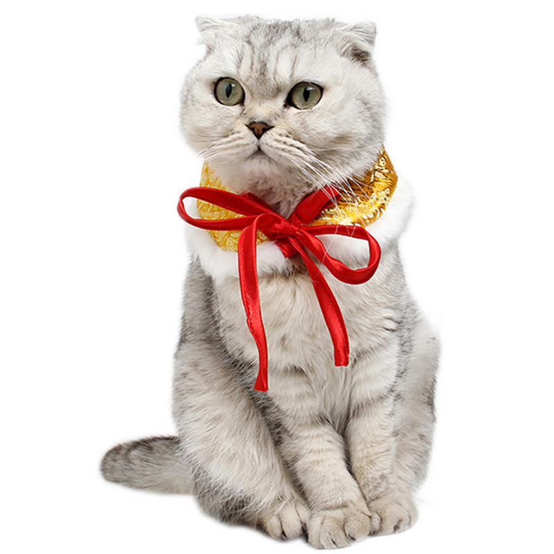 Lemmiklooma kaelarihm Hiina stiilis reguleeritav koera kikilips lemmiklooma sall aastavahetuseks Hiina kevadfestivali lemmikloomatarbed rõivamanused