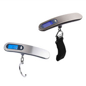 LCD digitalna vaga za prtljagu od nehrđajućeg čelika 50 kg prijenosna elektronička vaga balansiranje težine kofer putna torba viseća vaga alat