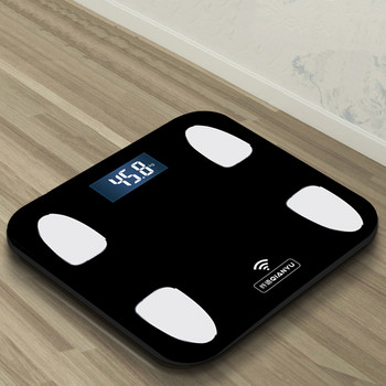 Нова дигитална везна за баня Bluetooth Body Fat mi Scale Floor Smart Bmi Human Weighing Scale Household Balance Body 180kg