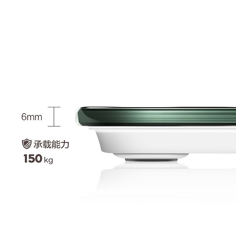 Originaalne plahvatuskindel karastatud klaas, täppis nutikas vannitoa põrandaskaala punane LED abs ruumitemperatuuri näidik