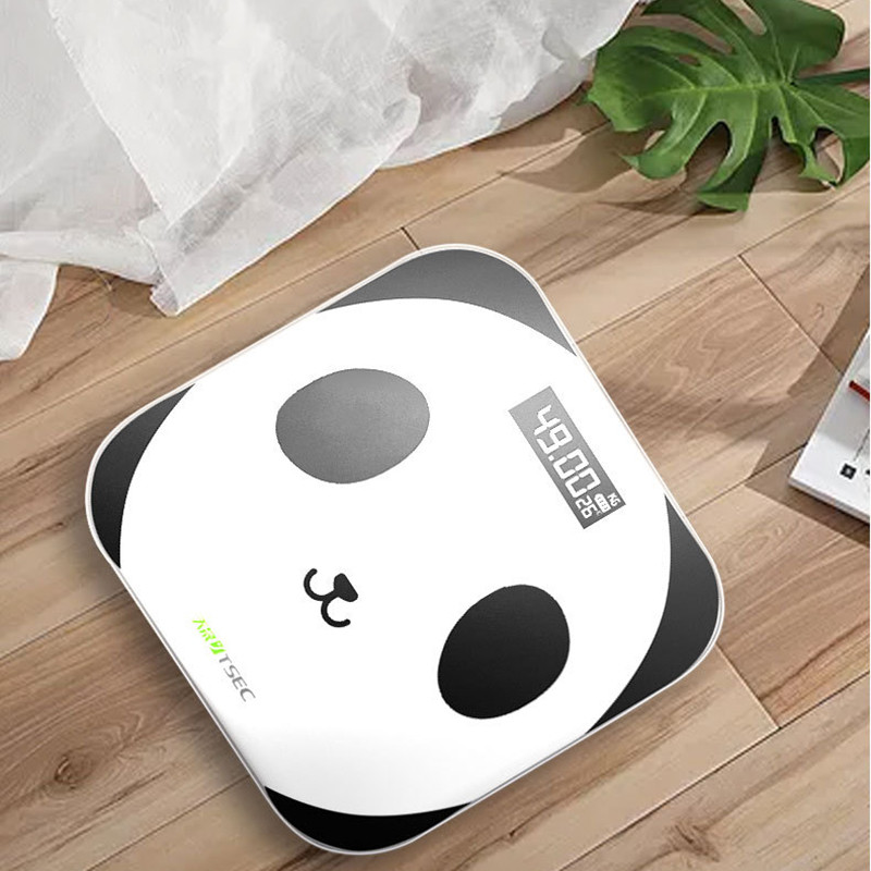 Nova elektronska vaga s kreativnim crtanim pandama, elektronička vaga za kućno precizno mjerenje, vaga za studentski dom