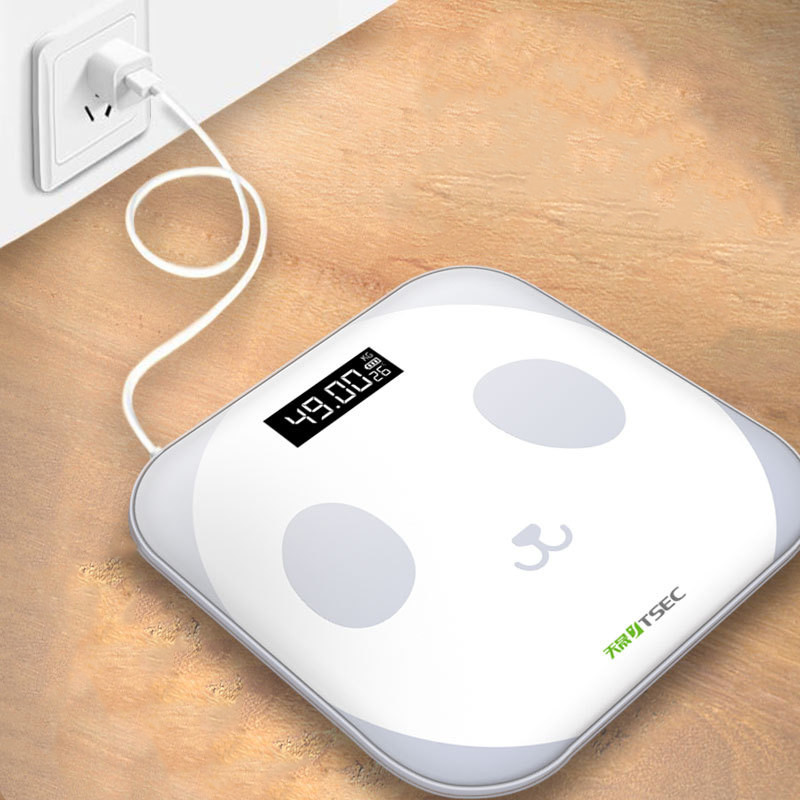 Nova elektronska vaga s kreativnim crtanim pandama, elektronička vaga za kućno precizno mjerenje, vaga za studentski dom