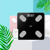 Vannas istabas svari digitālie elektroniskie svari pārnēsājami ķermeņa tauku svari LCD displejs viedais svara svari līdzsvara ķermeņa sastāva analizators