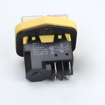 1PC Електромагнитен превключвател Стартов превключвател Водоустойчив превключвател за електрически инструменти 16A250V4Pins/5Pins Може да замени KJD17B