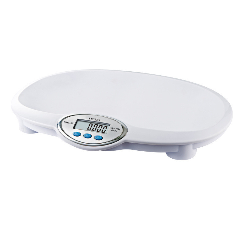 Plavi zaslon Elektronička vaga za bebe Elektronska vage za bebe Stopala Visoka vaga Zdravstvena vaga Trup izgrađen ravnalo od 1,5 m