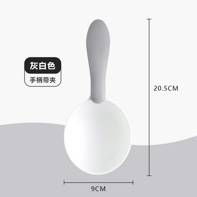 Multifunktsionaalne koeratoit kassitoidu labidas lusikas söötmislusikas suletud kotiklambriga Loominguline mõõtetops kumer disain, kergesti puhastatav