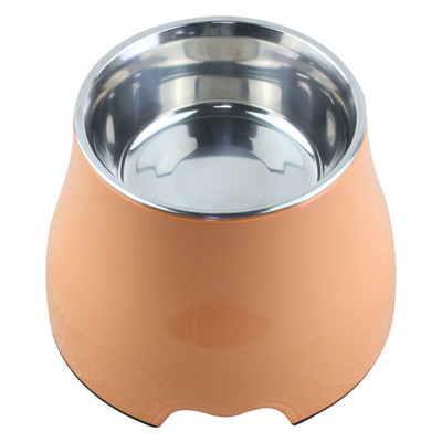 Kreativne hranilice za mačke od nehrđajućeg čelika za male i srednje velike pse Kućna zdjela za hranu za kućne ljubimce Visoka zdjela za vodu za štence