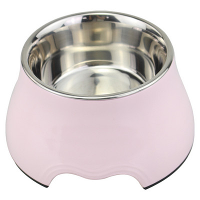 Kreativne hranilice za mačke od nehrđajućeg čelika za male i srednje velike pse Kućna zdjela za hranu za kućne ljubimce Visoka zdjela za vodu za štence