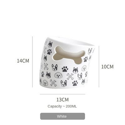 Lemmikloomakoerte toidukausid Armas Bowknot kutsikasöötja Nõudekauss Teemantmustriga vibu kassikauss veemagusate printsessi lemmikloomade söötmiskausside jaoks