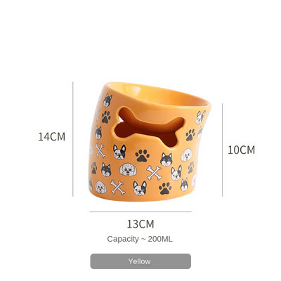 Lemmikloomakoerte toidukausid Armas Bowknot kutsikasöötja Nõudekauss Teemantmustriga vibu kassikauss veemagusate printsessi lemmikloomade söötmiskausside jaoks