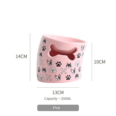 Lemmikloomakoerte toidukausid Armas Bowknot kutsikasöötja Nõudekauss Teemantmustriga vibu kassikauss veemagusate printsessi lemmikloomade söötmiskausside jaoks