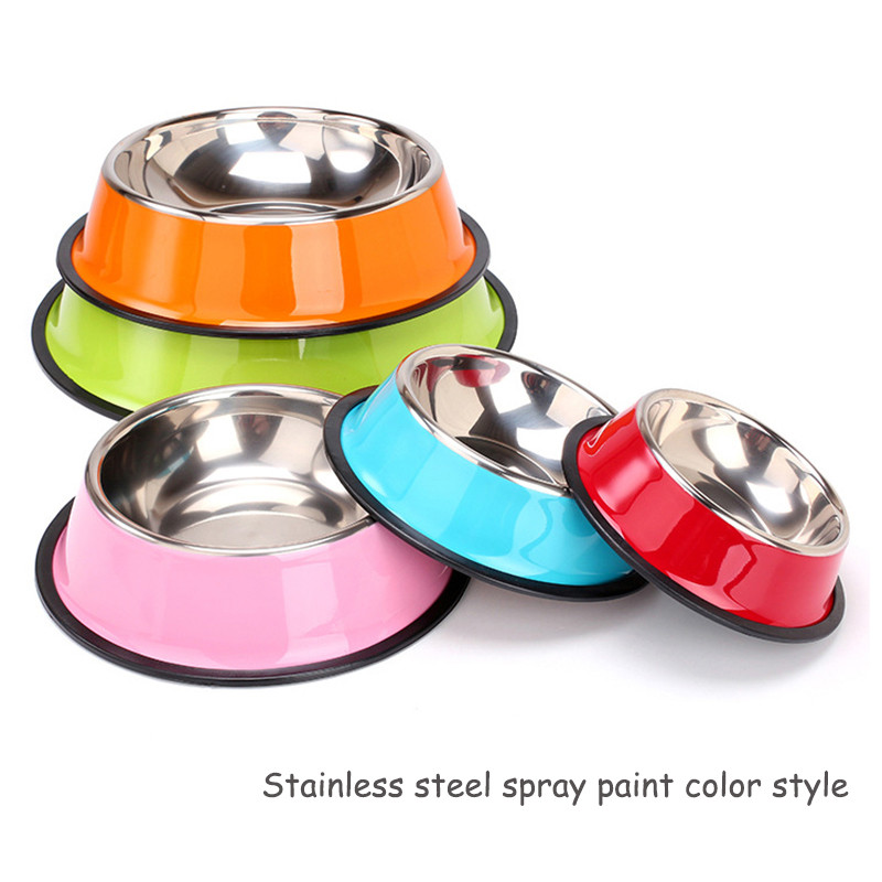 3 stila zdjelice za hranjenje kućnih ljubimaca Neklizajuća zdjelica za pse od nehrđajućeg čelika Izdržljiva hranilica za štene mačke protiv pada za pse Teddy zlatni retriver