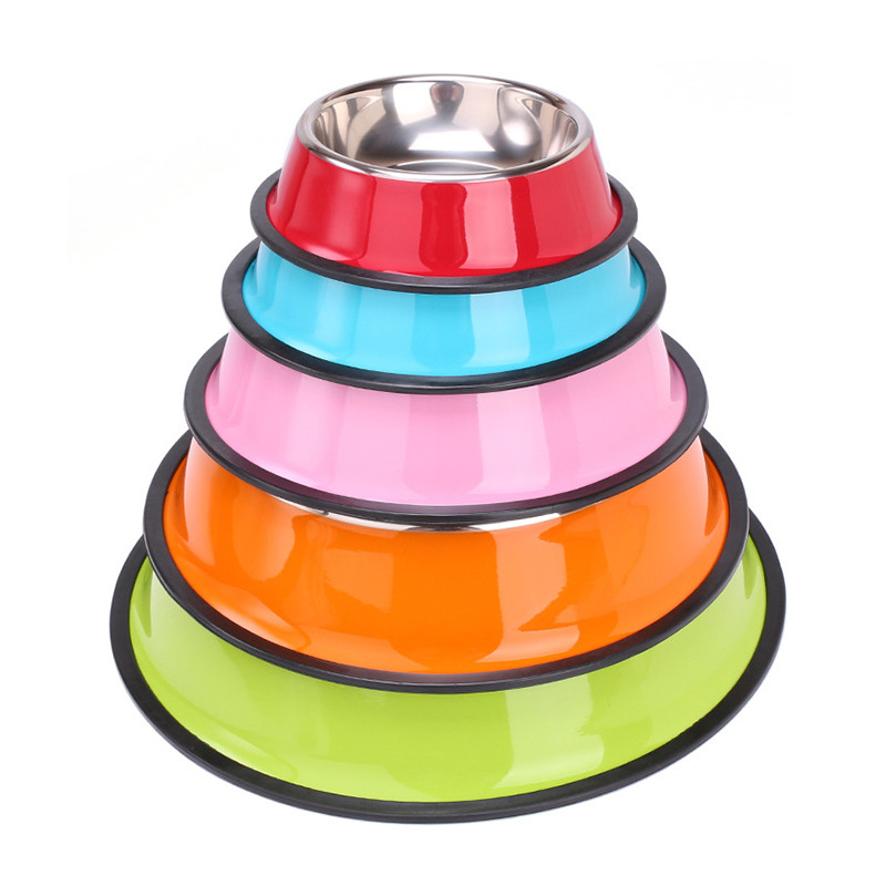 3 stila zdjelice za hranjenje kućnih ljubimaca Neklizajuća zdjelica za pse od nehrđajućeg čelika Izdržljiva hranilica za štene mačke protiv pada za pse Teddy zlatni retriver