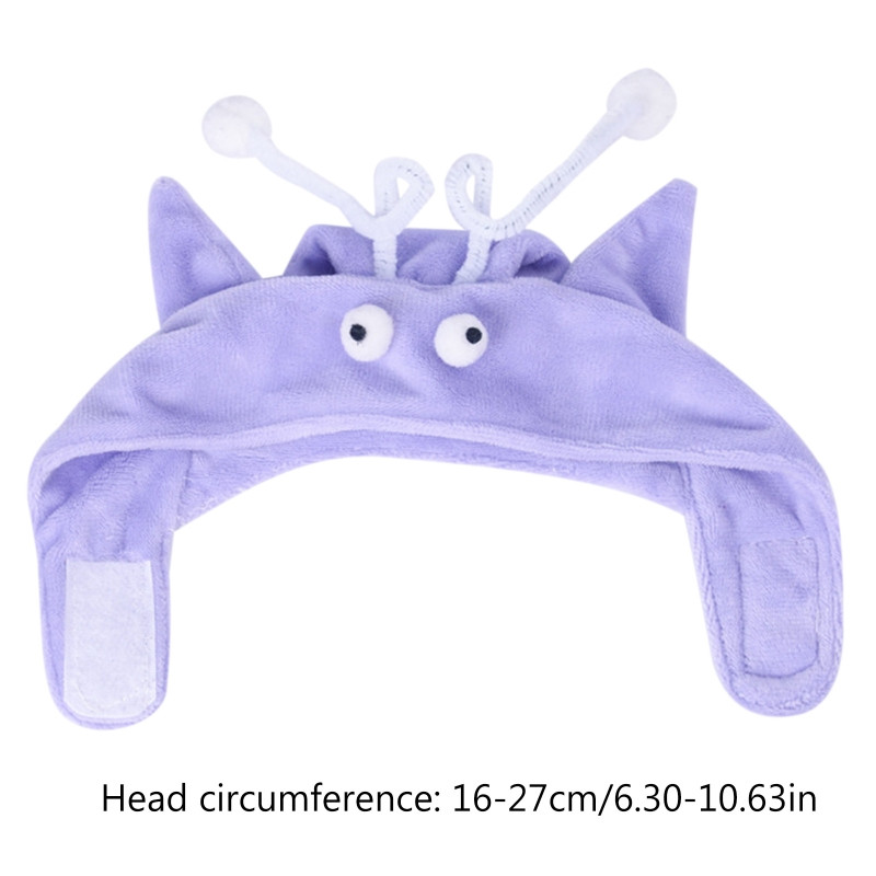 594C CAT Mütsile Cartoon Bee / koletisele Plush Cosplay Aksessuaarid kassidele Sma