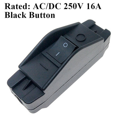 16A raskeveokite sisseehitatud kaabli klahv sisse/välja lüliti Max AC100 ~ 250 V LED indikaator