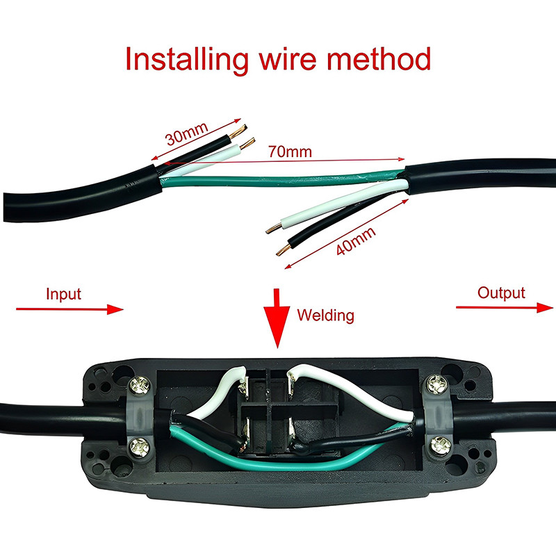 16A raskeveokite sisseehitatud kaabli klahv sisse/välja lüliti Max AC100 ~ 250 V LED indikaator