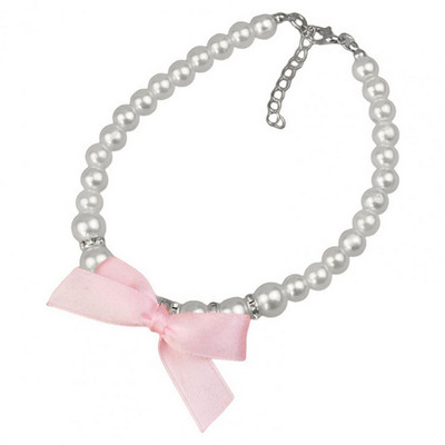 Lolojumdzīvnieku kaklarota Skaista loka plastmasas kaķa suns Rhinestone kaklarota mājdzīvnieku kaklarota ikdienas lietošanai