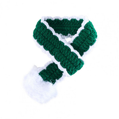 Pseći božićni šal Super mekani crtani ukrasni dizajn prilagođen koži Poboljšava atmosferu Kućni ljubimac Kostim za psa Blagdanska marama za odijevanje Kućni ljubimac