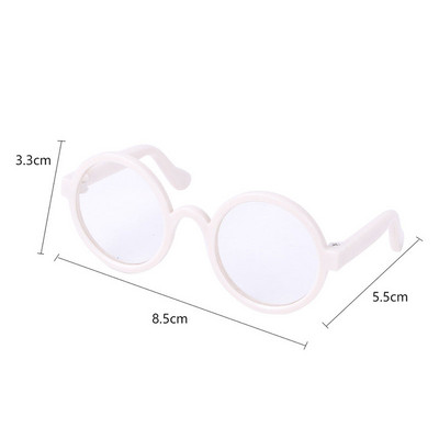 Lemmikloomade päikeseprillid Ümmargused peegeldussilmad Kandke prillid Lemmiklooma sünnipäevaks Cosplay Peo Lemmikloomafoto Klassikaline Naljakas Lemmikloomatarvikud Kaunistus