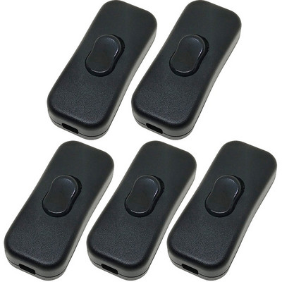 5 gab. iekārtas ieslēgšanas/izslēgšanas lampas gaismas vada slēdža skrūvju spaile AC250V 2A, viegli uzstādāma