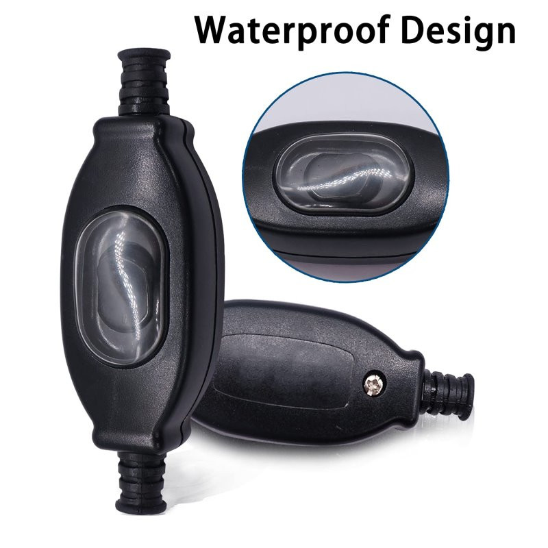 IP65 vodootporni linijski prekidač za uključivanje/isključivanje preklopnog kabela AC100~250V 3A