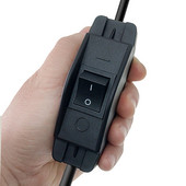 Inline kabelski prekidač 16A 30A AC/DC 250V za teške uvjete rada Tipkalo za uključivanje i isključivanje